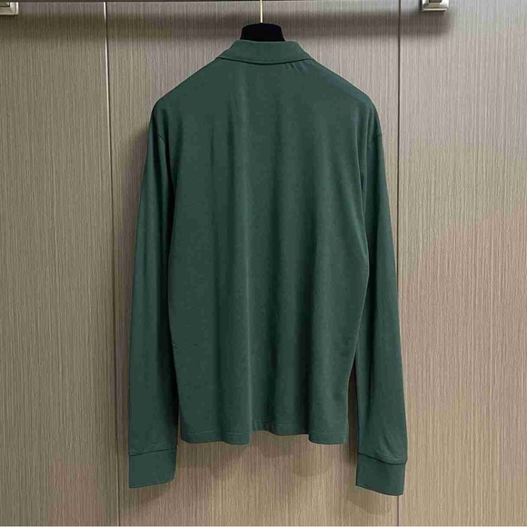 Miu Miu Forest Green Long Sleeve Top - Picture 2 of 8